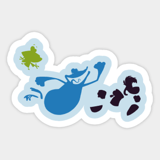 Follow Me Into The Glade of Dreams Sticker